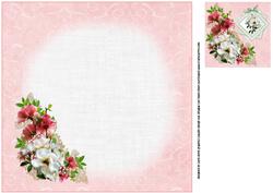 8x8 the Wild Rose Insert Plate