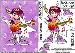 Rock Chick Anime Quick Card