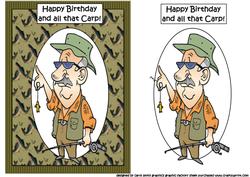 Happy Birthday and All That Carp Quick Card