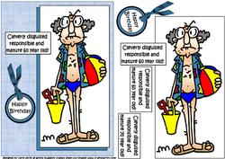 Gus is Cleverly Disguised Quick Card