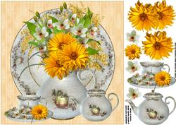 8x8 Afternoon Tea Vintage Style