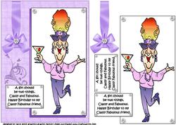 Edna Has Classy Friends Quick Card