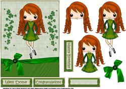 The Irish Dancer Girl
