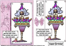 Stella Has Expensive Candles Quick Card