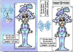Stella Has a New Dress Quick Card