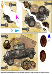 The Rusty Old Truck Side Stacker