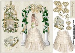 8x8 Ivory Bride