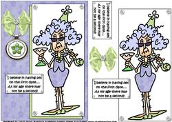 Stella and Sex Oh Dear! Quick Card