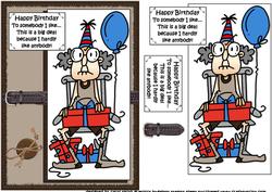 Gus Likes Somebody Quick Card