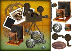 8x8 the Vintage Photographer Steampunk