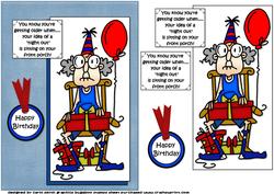 Gus Has a Night Out Quick Card