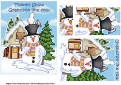 There's Snow Grandson Like You Pyramid