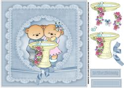 8x8 Baby Boy Christening
