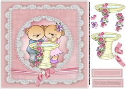 8x8 Baby Girl Christening