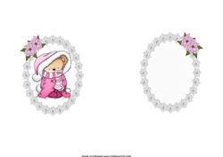 Pink Christmas Snuggle Bear Insert