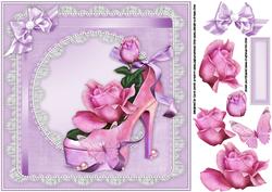 8x8 Sugar Rose Shoe