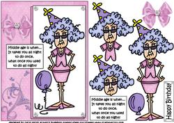 Stella Says Middle Age is When - 