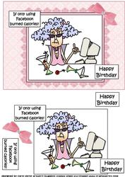 Stella on Facebook Quick Card