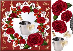8x8 Anniversary Roses