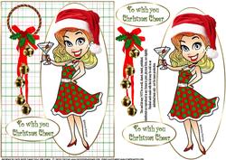Sending Christmas Cheer Quick Card