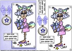 Stella Older and Wiser Quick Card