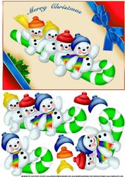 Snowman Candy Cane Ride 2