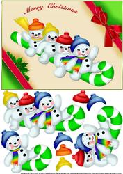 Snowman Candy Cane Ride 1