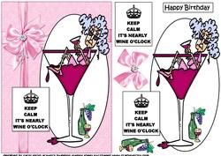 Stella Stays Calm Quick Card