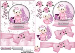 Baby's First Christmas Pink