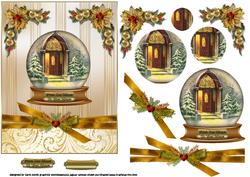 Christmas Snowglobe from Our House to Your House