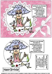Stella Knows All About Wine Quick Card