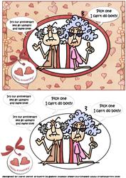 Stella and Gus the Anniversary Couple Quick Card