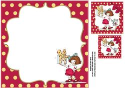 8x8 Sassy Cheryl Has a Gift for You Insert Plate