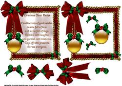 5x5 Christmas Cheer Recipe