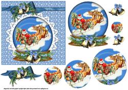 Santa Snowglobe