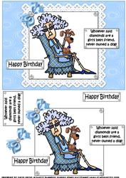 Stella Loves Her Dog Quick Card