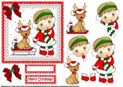 Molly's Reindeer Red