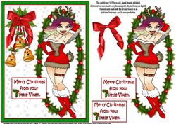 Merry Christmas from Your Vixen Quick Card