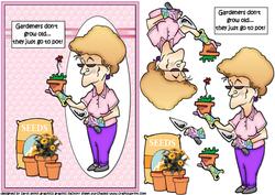 Gertrude the Gardener Has Gone to Pot