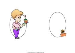 Gertrude the Gardener Has Gone to Pot Insert