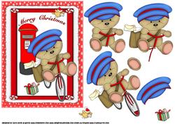 Last Post for Christmas Teddy