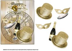 Golden Happy New Year
