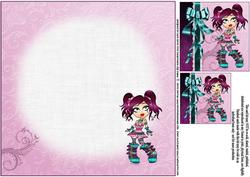 8x8 Kitty Katastrophe Insert Plate