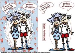 Stella and Gus Have a Long and Happy Marriage Quick Card