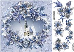8x8 Winter Flowers Extravaganza