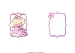 New Baby Girl with Teddy Insert