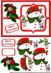 The Snowmans Carol Red