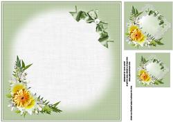8x8 Floral Delight Insert Plate