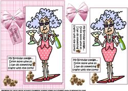 Stella is Getting Crafty Quick Card