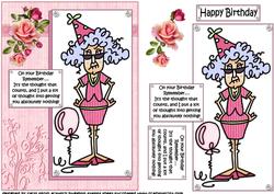 Stella Put Thought Into Your Birthday Quick Card